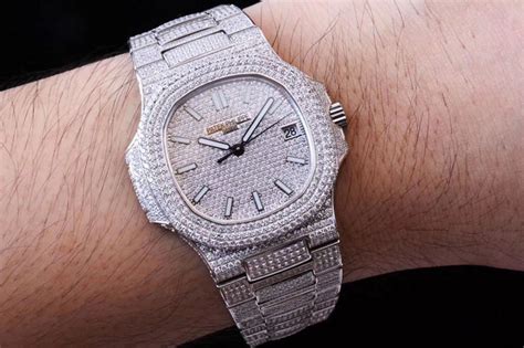 Patek Philippe nautilus full diamond